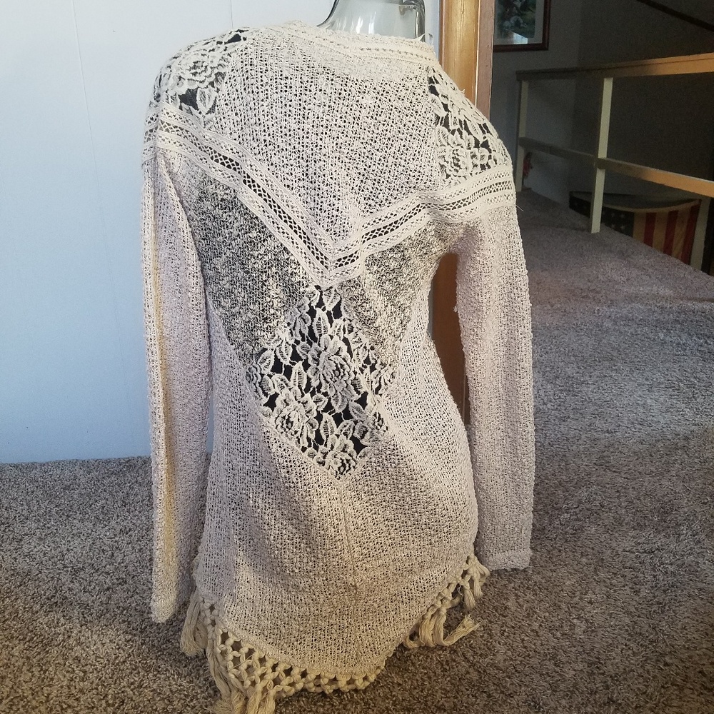 Miss Me Fringe Cardigan